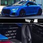Preview: Clubsport Komplettset - Strebe mit Netz und Teppich für Audi TT / TTS / TTRS 8S